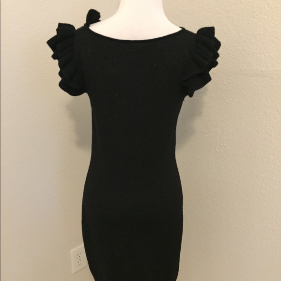 DVF Ruffle Sleeve Sweater Dress - Picture 4 of 6